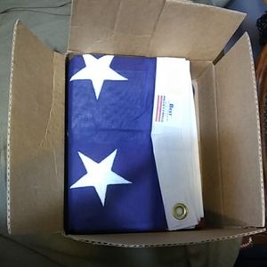 USA American flag and USA scarf lot! 4th July